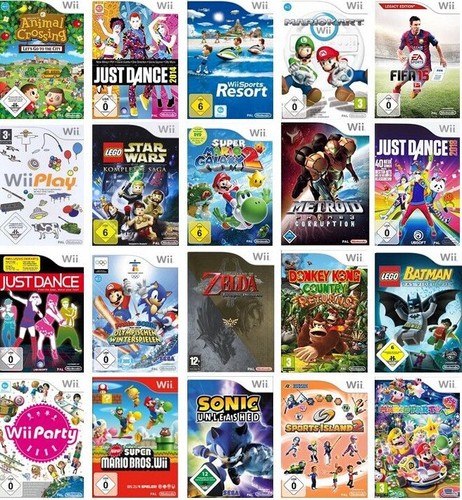 Nintendo wii spiele auswahl - nintendo,