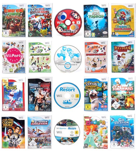 Wii spiele auswahl - wii,