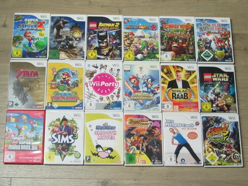 Nintendo wii spiele - wii, auswahl