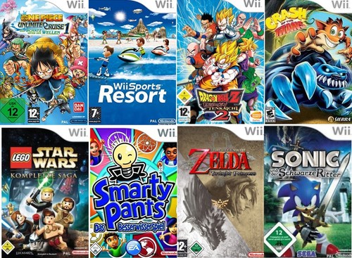 Nintendo wii spiele auswahl - nintendo,